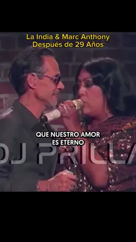 Después de 29 años @marcanthony y @yosoylaindia vuelven a cantar está canción 😍 #marcanthony #laindia #grammys2024 #LatinGRAMMY