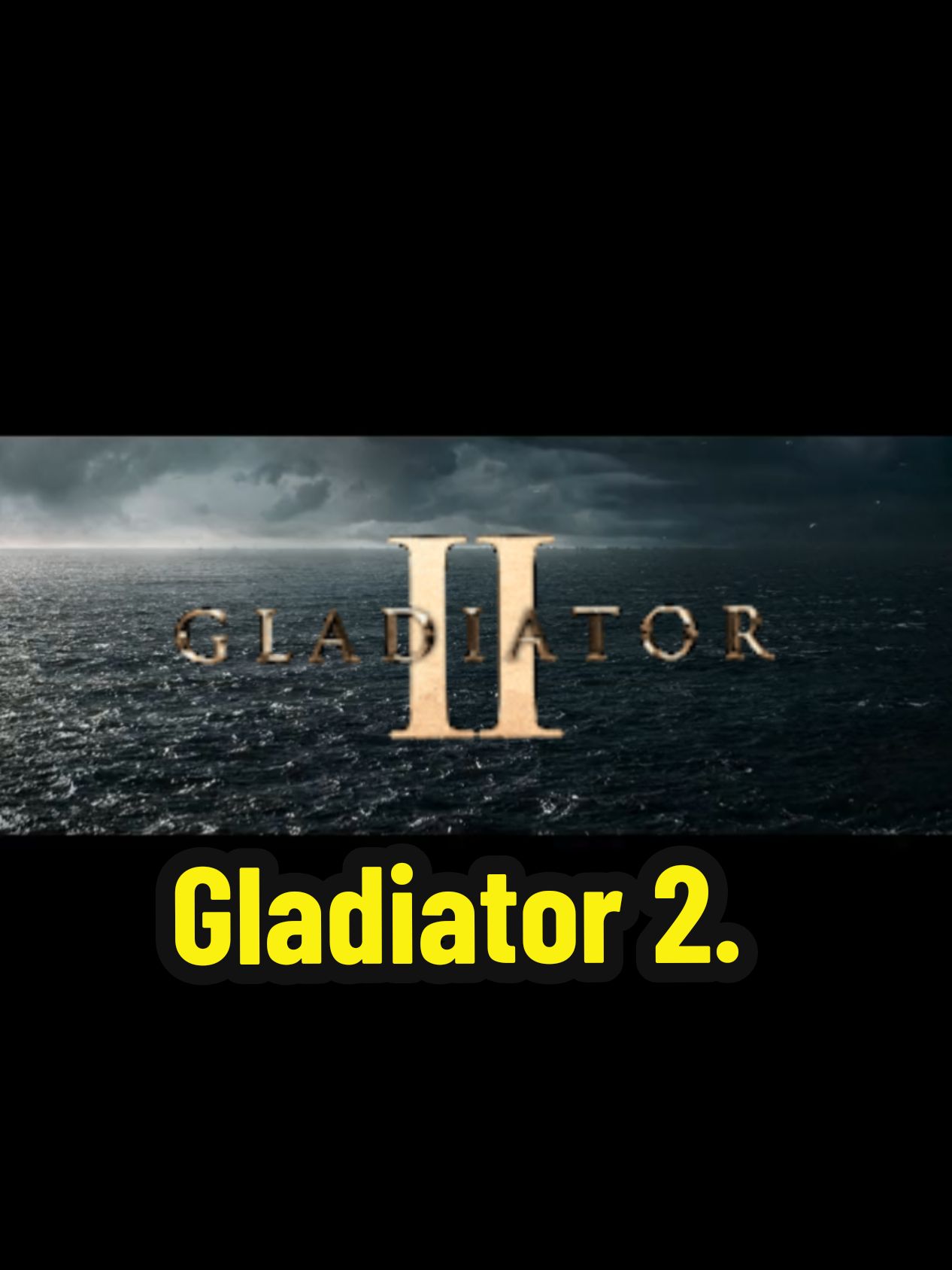 Gladiator 2 New Movie #GladiatorII Ein Meisterwerk von Ridley Scott ab 22.11.24  im Kino. #tiktok #trend #kino  #Trailer 