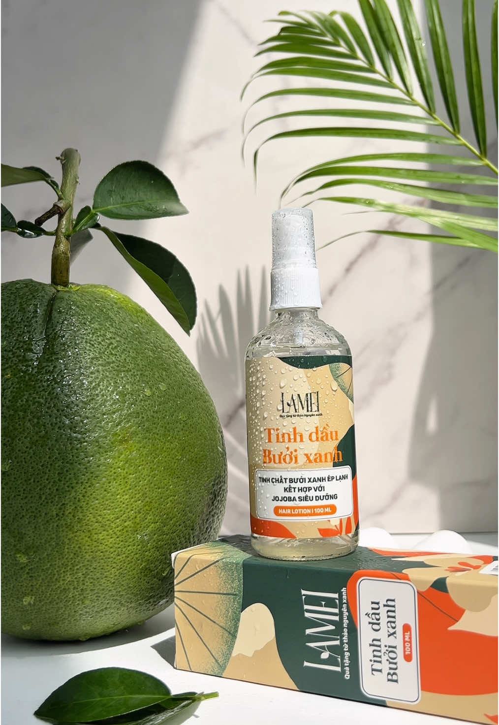 Xịt bưởi nhà @Lamei Haircare Vietnam không bết xứng đáng 💯 nhaa #ugccreator #ugc #xuhuong #fyp #xitbuoimoctoc  