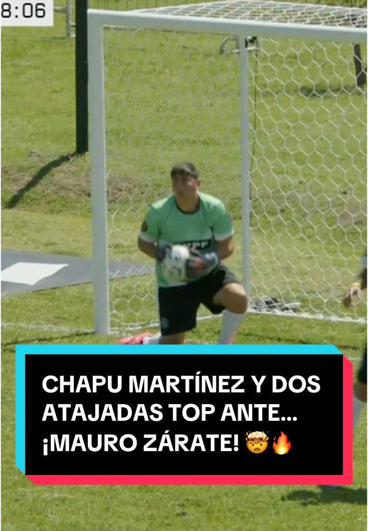 ¡ATAJATE ALGO! 😱 #ChapuMartínez y tapadas tremendas, ante nada más y nada menos que #MauroZárate 🔥⚽️ ⚽️▶️ Mirá toda la #CopaPotrero en #DisneyPlus #TikTokDeportes #Futbol #Potrero #futbolargentino