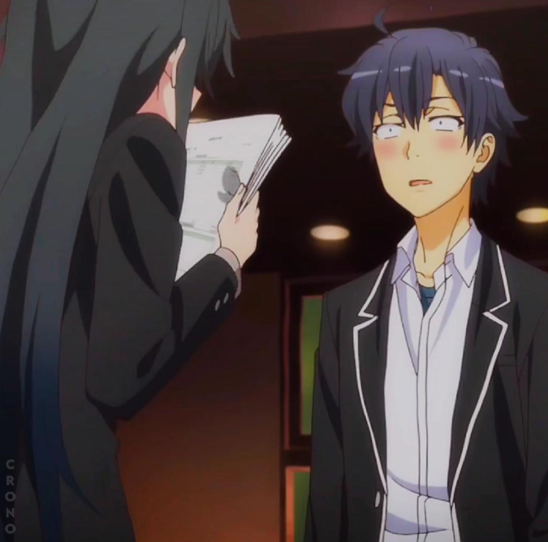 the look of love. #oregairu #myteenromanticcomedy #snafu #hachiman #hachimanhikigaya #yukino #yukinoyukinoshita #fyp #foryoupage #foryou #xyz #foryoupageofficiall #foryour #fy #foru #animeedit 