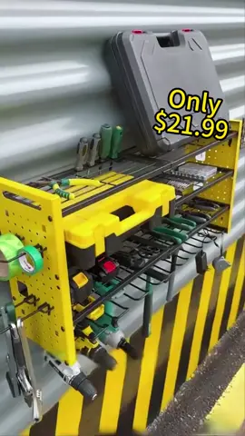 CRST Power Tool Organizer Wall #tool #workshop #garage #shop #men #bluecollar #charging #drill #storage #gift #giftideas #foryou #tiktokshop #tiktokshopmademebuyit 