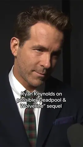 Ryan Reynolds reacts to a possible “Deadpool & Wolverine” sequel and jokes, “I have four kids I wouldn’t mind introducing myself to.” 😆 #ryanreynolds #deadpool #deadpoolandwolverine #marvel #mcu #marvelstudios #blakelively 