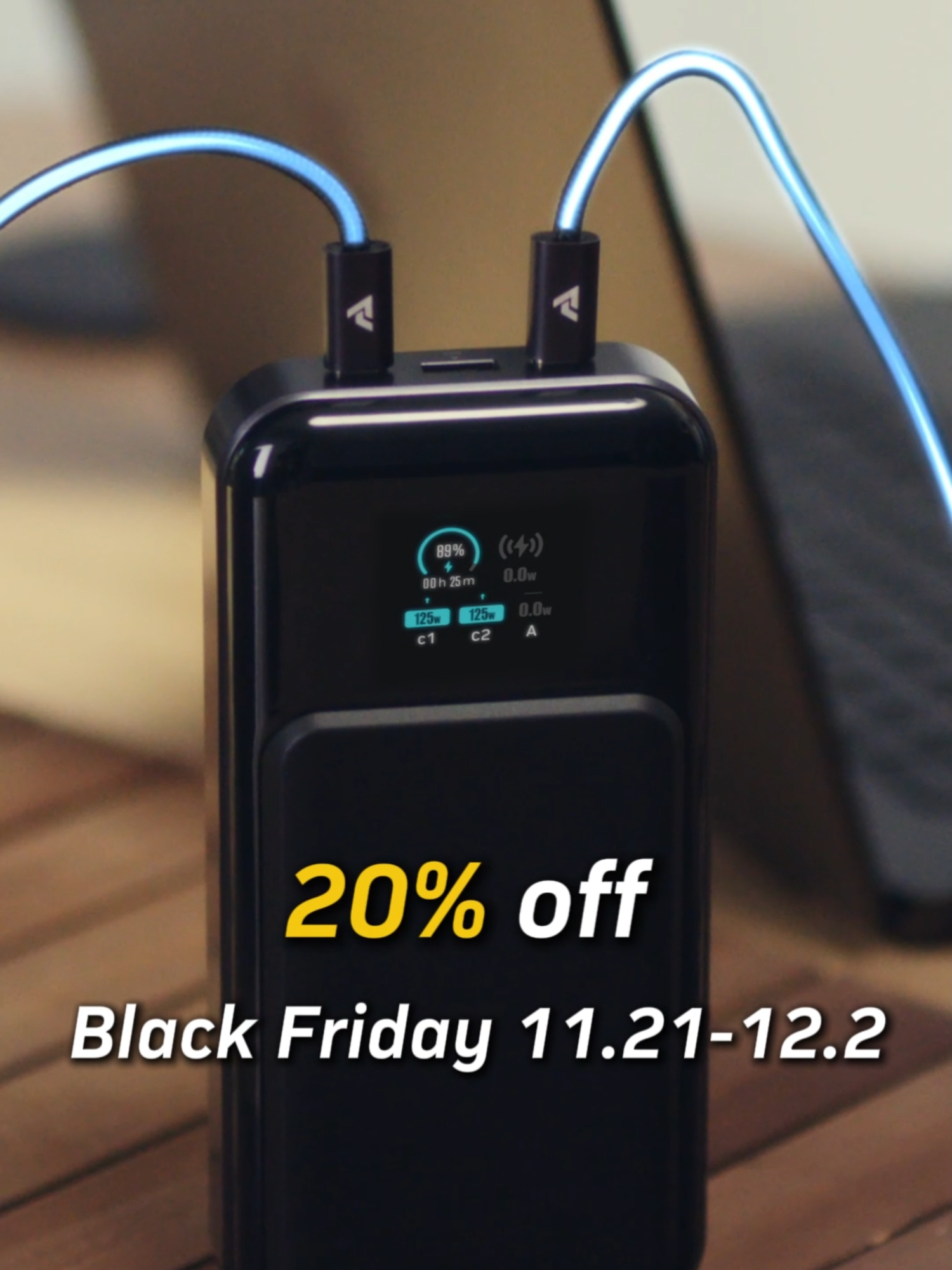 This Black Friday, don't let your devices slow you down. 20% off during 11.21-12.2! #denvix #DenvixPowerX #powerbank #charging #tech #techtok #gadgets #wirelesscharger #blackfriday2024 #blackfriday #blackfridaydeals#amazonfinds