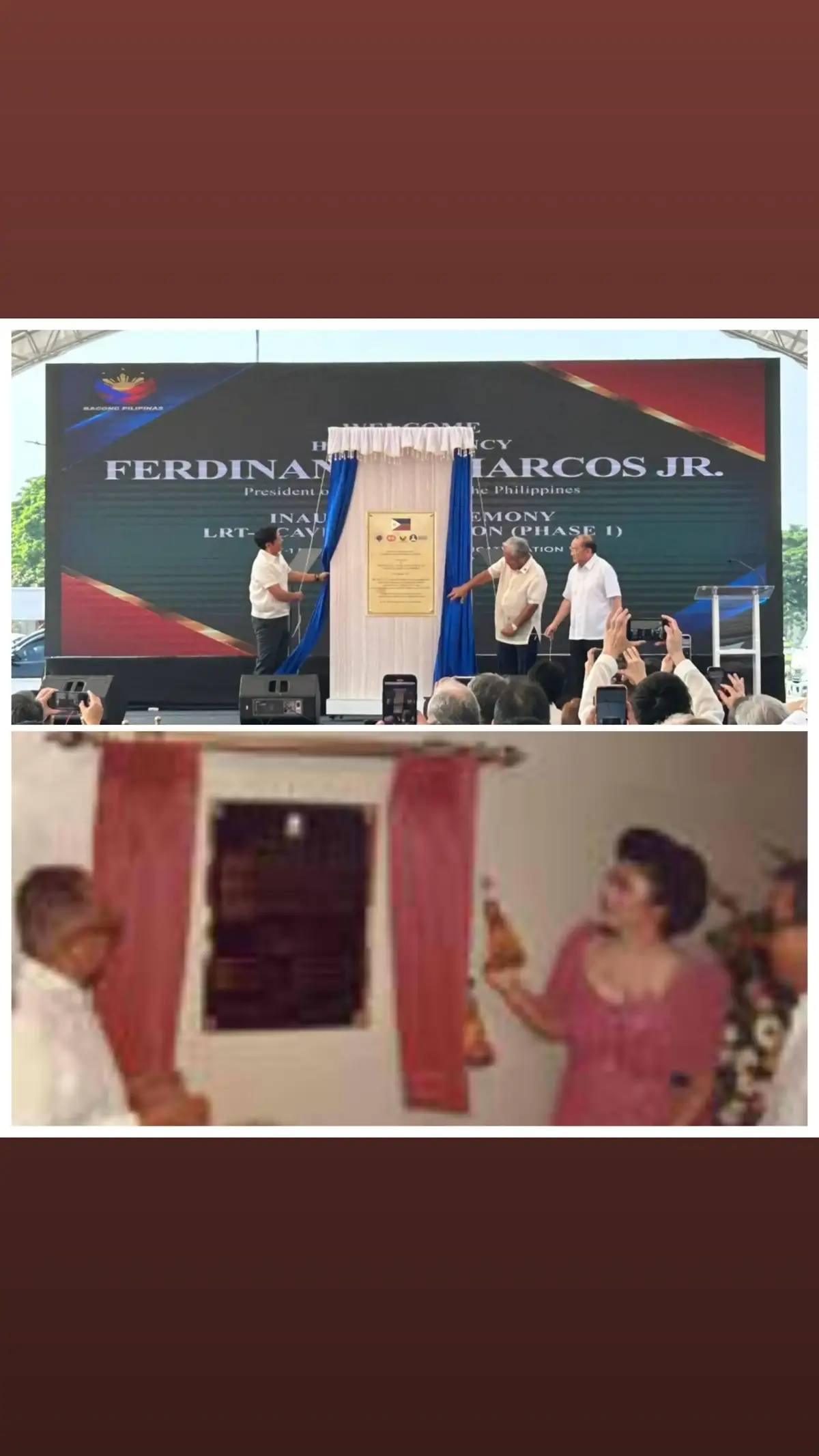 On July 12, 1980, the country’s president, Ferdinand E. Marcos, created the Light Rail Transit Authority (LRTA) as a government agency. The Chairman was the then First Lady and Governor of Metro Manila, Imelda Romualdez Marcos. This LRTA confined its activities to determining policies, to the regulation and fixing of fares, and to the planning of extensions to the system. The project was called Metrorail and was operated by a sister company of the former tramway company Meralco, called Metro, Inc. In his speech, President Marcos acknowledged his father, former President Ferdinand E. Marcos Sr., for initiating the construction of Metro Manila’s first urban rail transit system. This initial endeavor ultimately grew into the larger rail transit system that serves the National Capital Region, including the L1CE. #marcos #BagongPilipinas #pbbm 