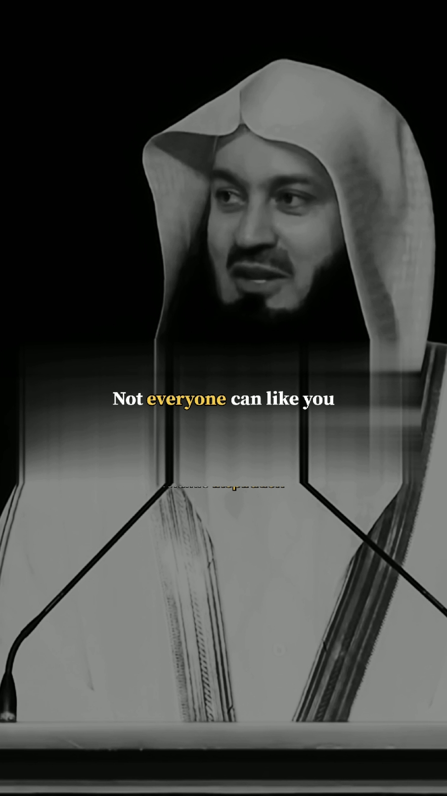 Not everyone can like you. #islamic_video #islamictiktok #islamicinspiration #islamicmotivation #muftimenk @Islamic_Inspiration @Islamic Inspiration 