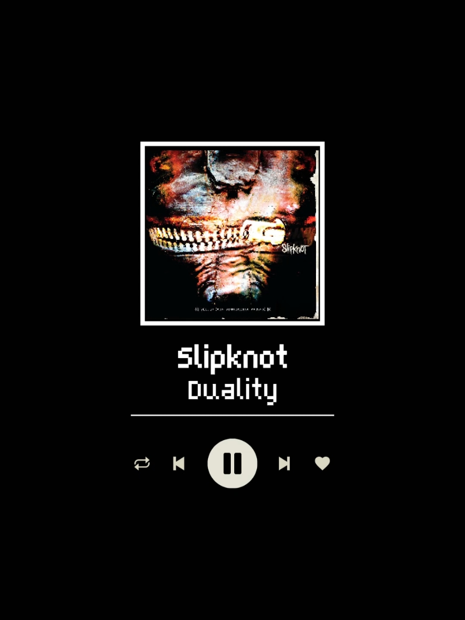 Slipknot - Duality (8Bit Cover) FULL SONG ON YT (LINK IN BIO) . #8bit #8bitmusic #retrogaming #retro #gaming #videogames #coversong #slipknot #duality 