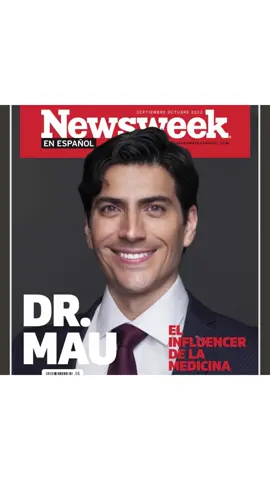 Siempre agradecido por esta distinción por parte de @Newsweek en Español  #drmauinforma 