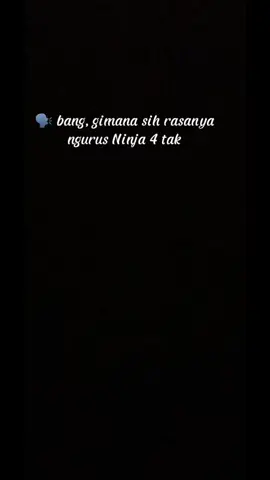 Apa kata mas tomy saja . . . . . . . #ninja #ninja250fi #kawasakininja #fyp #fypgakni #viral #hobby #motorharian #CapCut 