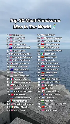 Top 50 most handsome men in the world #ranking #handsome #men #actors 
