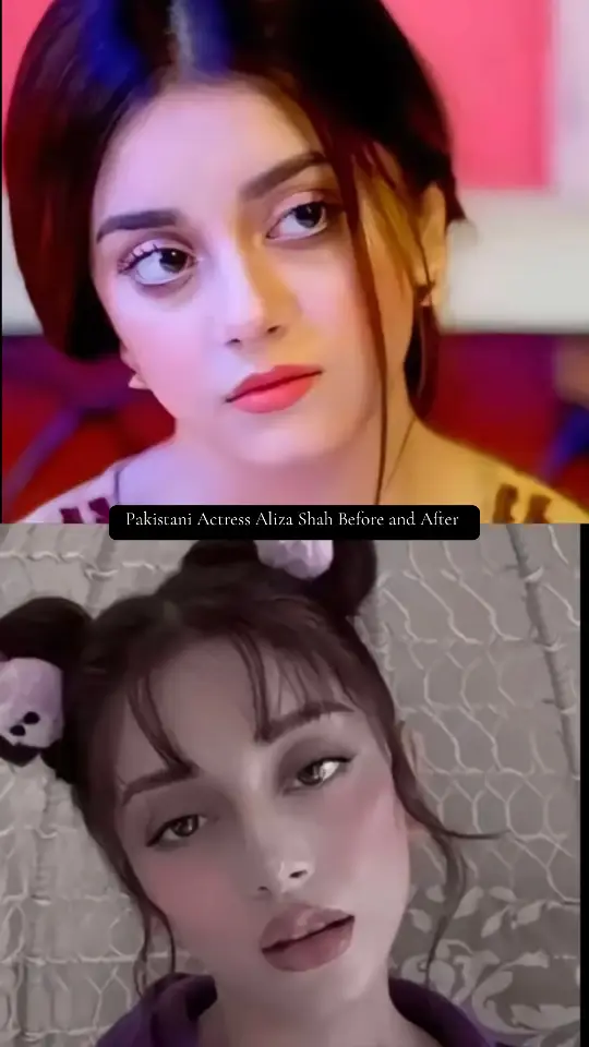 Actress Aliza Shah Before and After #alizashah #pakistan #pakistancelebrities #lollywood #fyp #1millionaudition #fyppp 