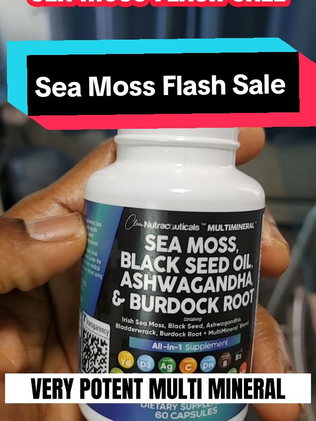 Sea Moss Black Seed Oil 🔥🔥 Flash Sale #riktokmademebuyit #tiktokshopfinds #tiktokshopsales #sales #tiktokshopfinds  #tiktokshopblackfriday #tiktokshopcybermonday #menhealth #potency #4youpages #fyp #tiktokshopholidaydeals #tiktokshopchistmas 