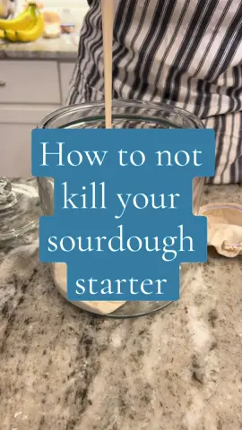 I remember when I first started baking sourdough, I was looking for everywhere on what to do with my starter when I actually succeeded at making it. I found so much information on the Internet about creating one, but not a ton of information on maintaining one.  If you would like more information on maintaining a starter and maybe possibly even a series on it, please let me know. I’ll be happy to do that. I do prefer to maintain my starter on the counter, I think it makes for a much happier starter in the long run. I completely understand not everybody bakes enough to be able to do that. However, if you’re able to, that is the way to go. Make sure you’re feeding your starter every single day if you’re storing it on the counter. If you store it in the fridge, you can go even months without feeding it if you have a truly active starter. I will be posting a video on reviving a starter from the fridge later on this week. ##sourdough##sourdoughstarter##sourdoughfeeding##sourdoughtips##sourdoughguide##sourdoughbaker##homebaker##freshbread##homestead