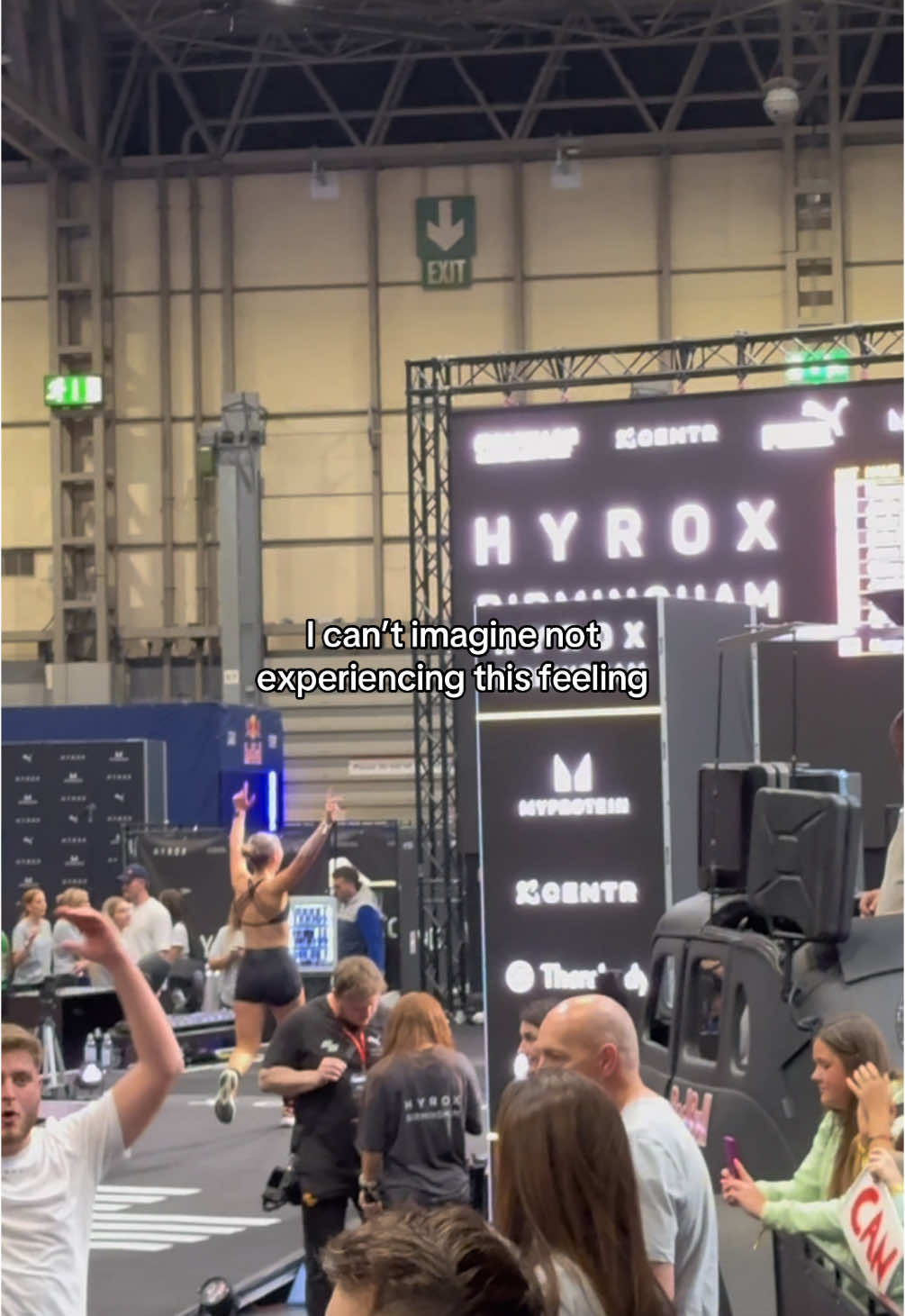 The hyrox high…IYKYK #hyrox #hyroxtraining #hybridtraining #hybridathlete #hyroxbirmingham #hyroxuk 