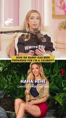 GK Barry has been trying to prepare for I'm A Celebrity Get Me Out of Here. From Saving Grace, available wherever you get podcasts. #Podcast #Comedy #ITV #ImACeleb