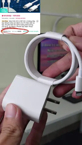 Lên cho anh em combo củ cáp sạc dù cho nhà táo ip #capsacnhanh20w #sacnhanh20w #capsacnhanh 