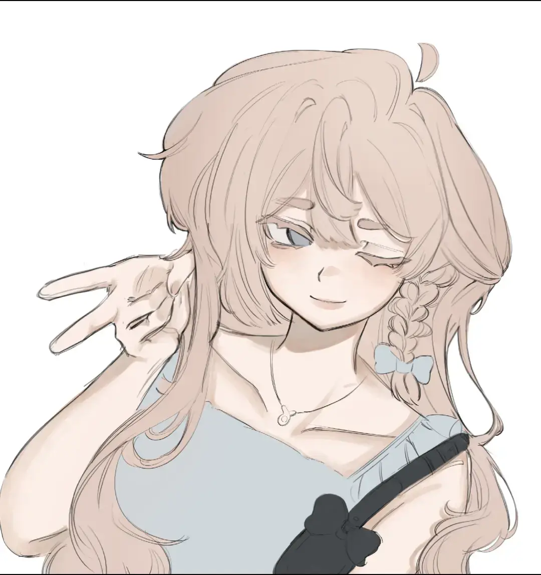 lazy art bc schoolworks are a pain rn 🥰 #squimshi  #art #sketchvsfinalart #fyp #fypシ #illustration 