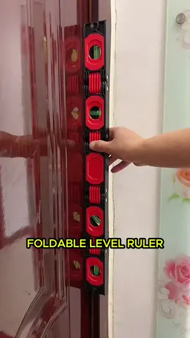Measure with Precision Anywhere! Check Out Our Foldable Level Ruler https://quickmechtools.com/products/foldable-level-ruler #Tools #Level #QuickMechTools #DIY