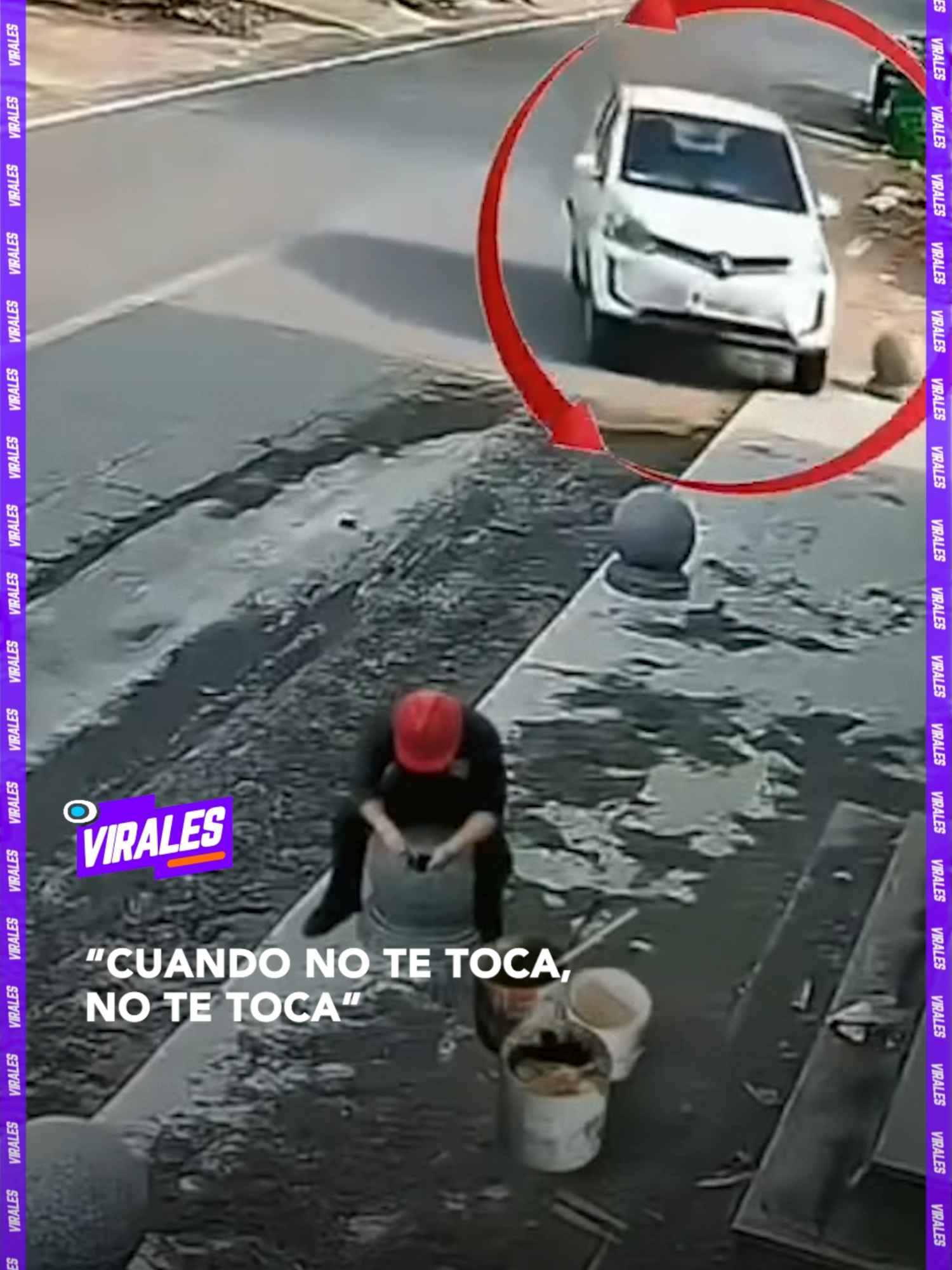 #Viral I ¡La suerte de este hombre distraído es increíble! Se salvó de una tragedia sin darse cuenta. ▶️ Más información en www.reduno.com.bo #RedUno #reduno #Notivisión #NTVInforma #Bolivia #Auto #Ultrainstinto