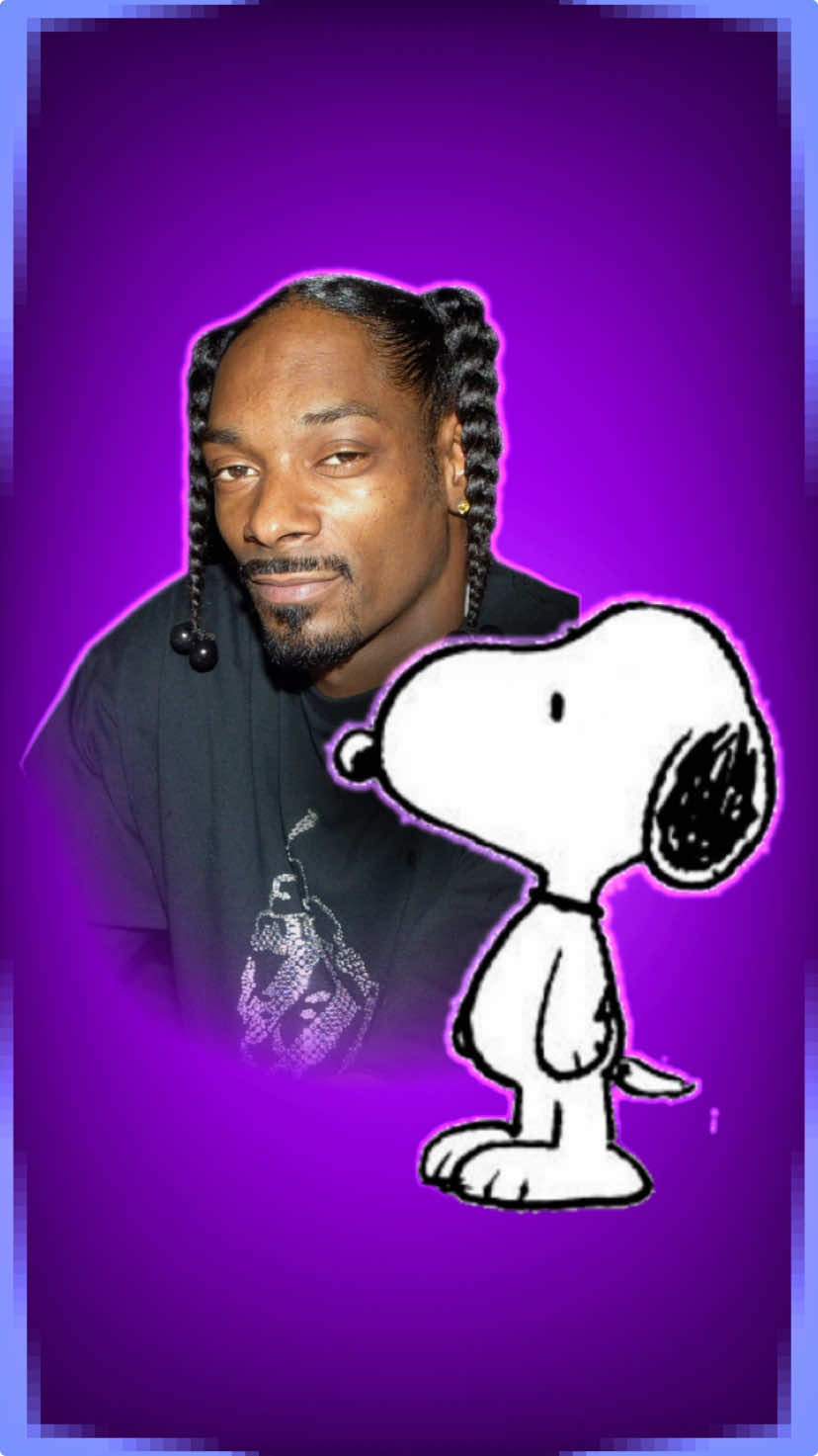 Snoop Dogg + Snoopy 🐕✨ #isaiasarts #photoshopart 