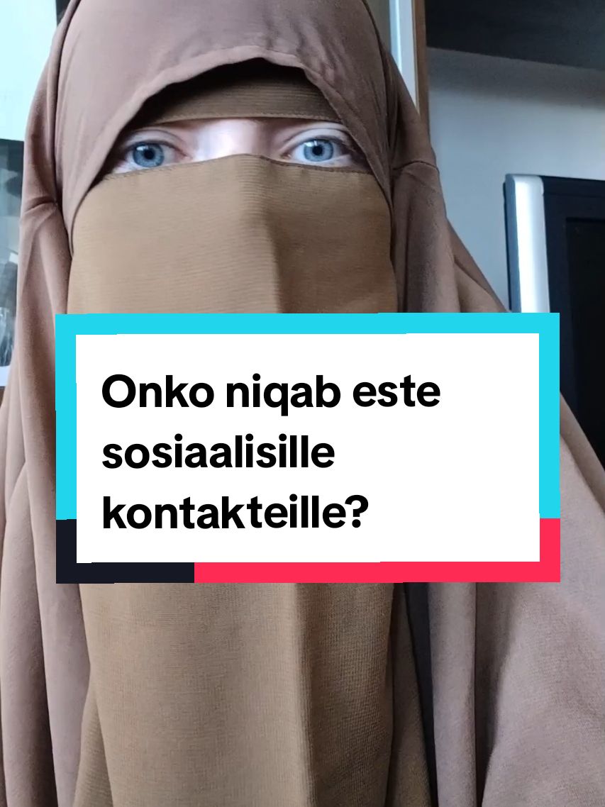 olisiko niqabista ratkaisu Suomen yksinäisyysongelmaan? #fyp #niqab #muslim #niqabsuomessa #niqabban  #finnishmuslim 