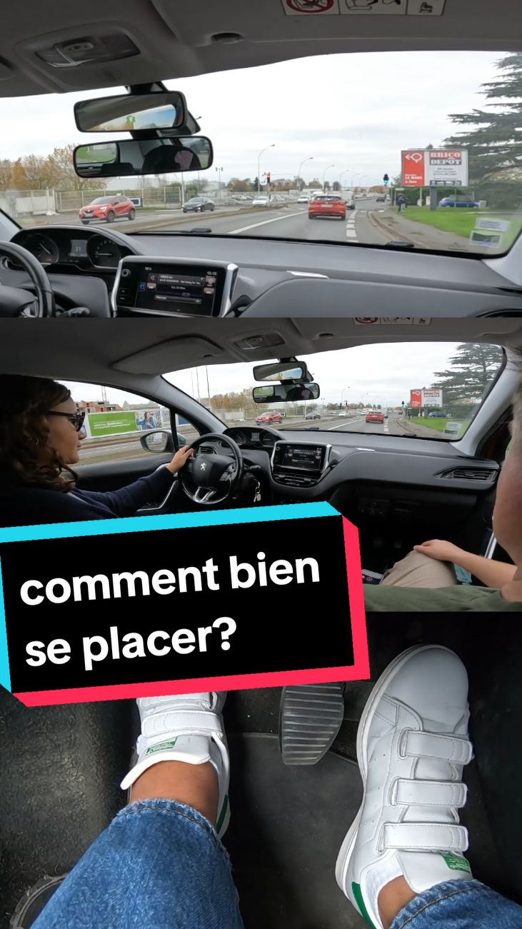 comment bien se placer dans sa voie?