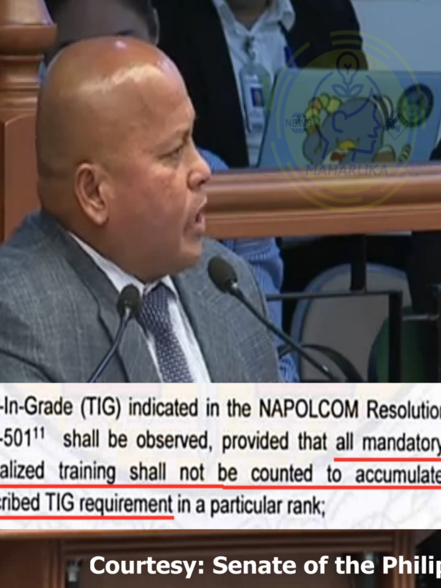 Bato questions NAPOLCOM Memo #fyp #pnp #anggustongpulisligtaska #buhaylespu #pulisnyopo #puliswife #pnppromotion