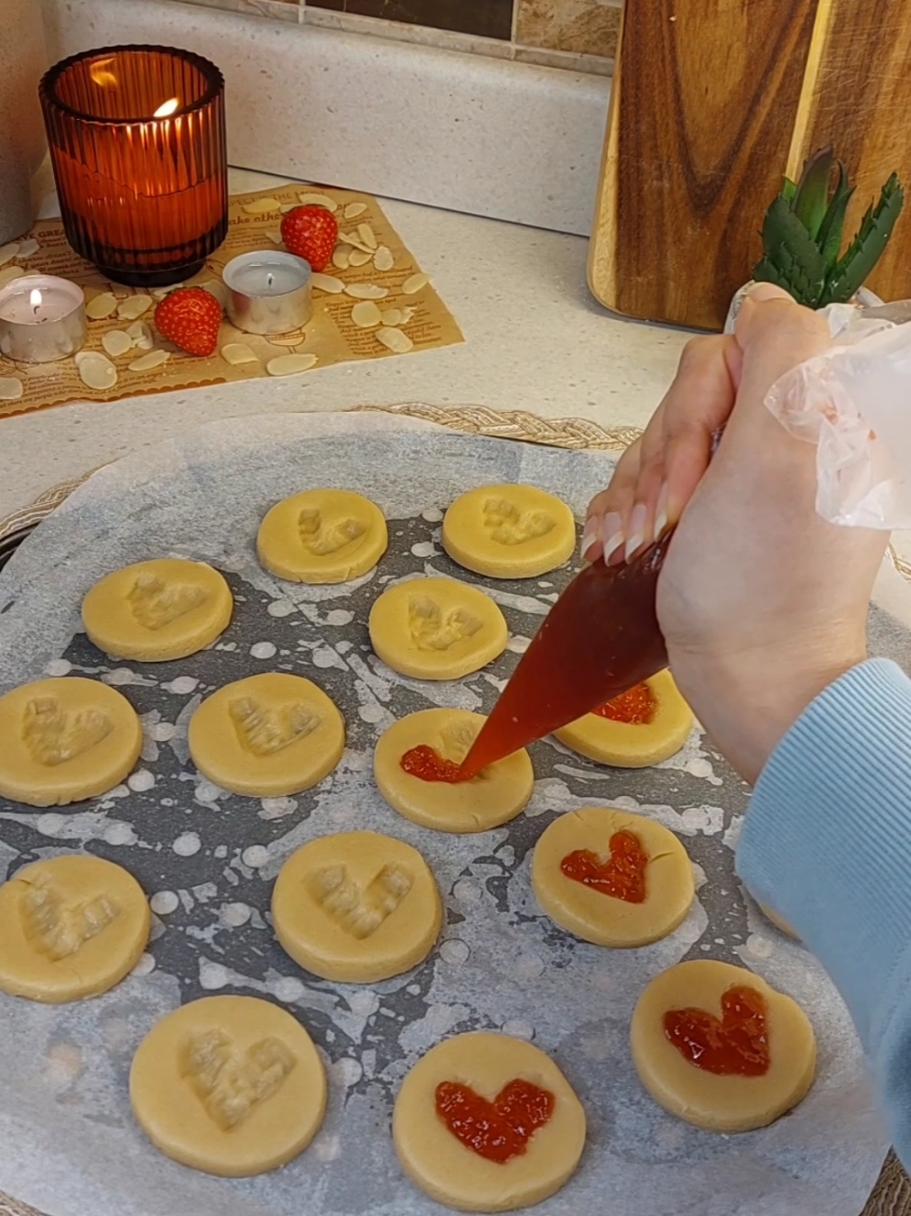 Pinterest heart cookies recipe 💕😋✨️🎀 #pinterestheartcookies #pinterestaesthetic #pinterestrecipe #pinterest #heartcookies #cookierecipe #EasyRecipe #quickrecipes #Recipe #girltok #girltherapy #bakingtherapy #bakingtok #baketok #jamcookies #cookiesrecipe #biscuitsrecipe #biscuits #homebaker #selftaughtbaker #Baker #baking #bakingtok #cookingtok #imjustagirl #girltok #cuterecipe #aesthetics #vibes #cosyvibes #cutekitchen #snacks #snackidea #cravings #midnightcravings #Foodie #foodrecipe #dessertidea #dessertinspo #inspo #foodinspo #pinterestinspo #viralll #foryoupagee #fyp #fyppp #foryouu #fypppppppppppppp #foryoupage❤️❤️ #fypシ゚ 