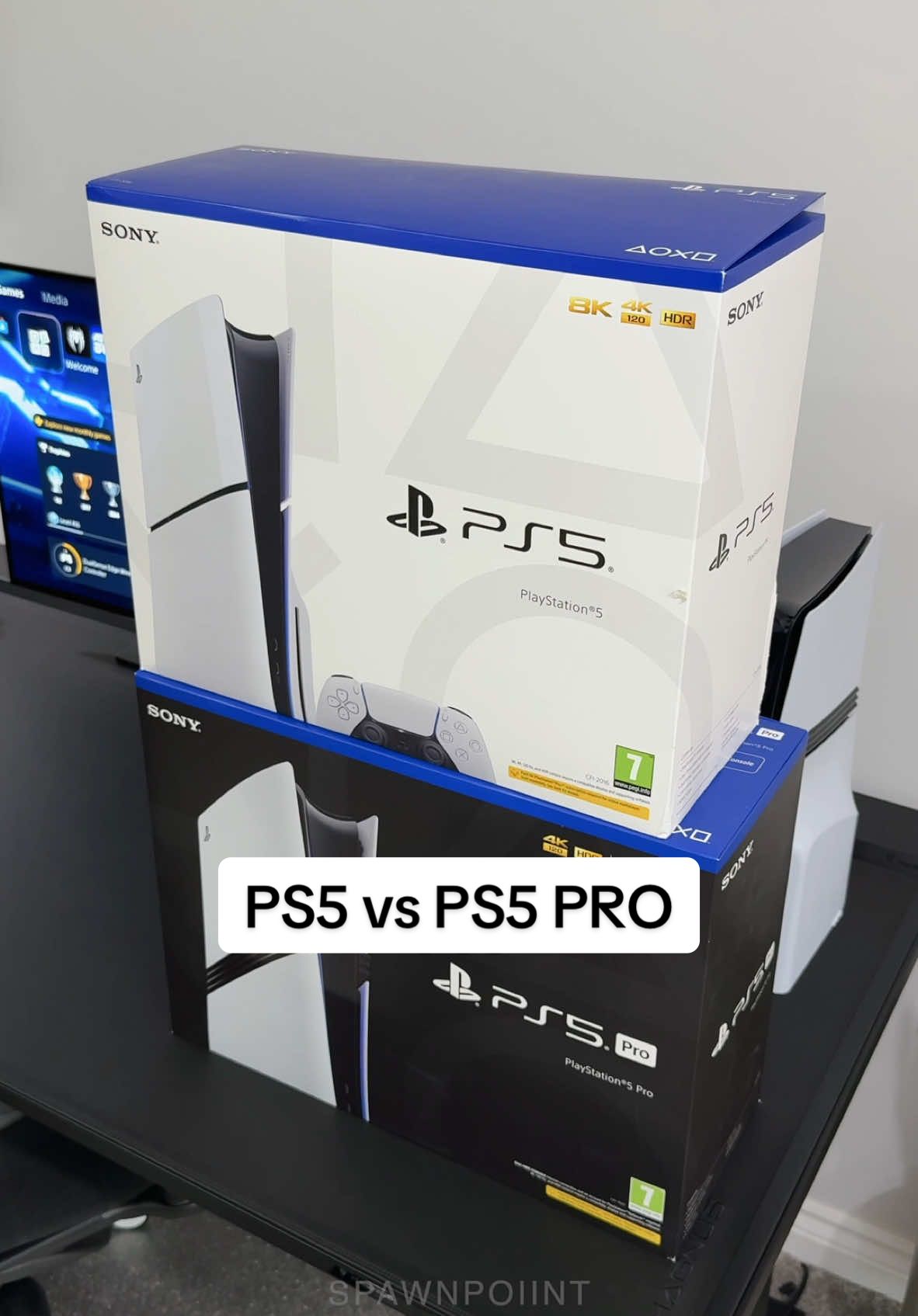 The PS5 vs PS5 Pro. Worth the upgrade? #ps5pro #ps5 #playstation #playstation5 