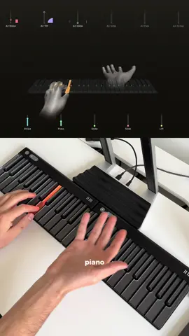 Mind blown 🤯 @ROLI Learn  This is one of the coolest pieces of tech I've tried this year! It's great if you want to learn the piano or if you're a seasoned musician and it's on sale for Black Friday!  #tech #freethemusic