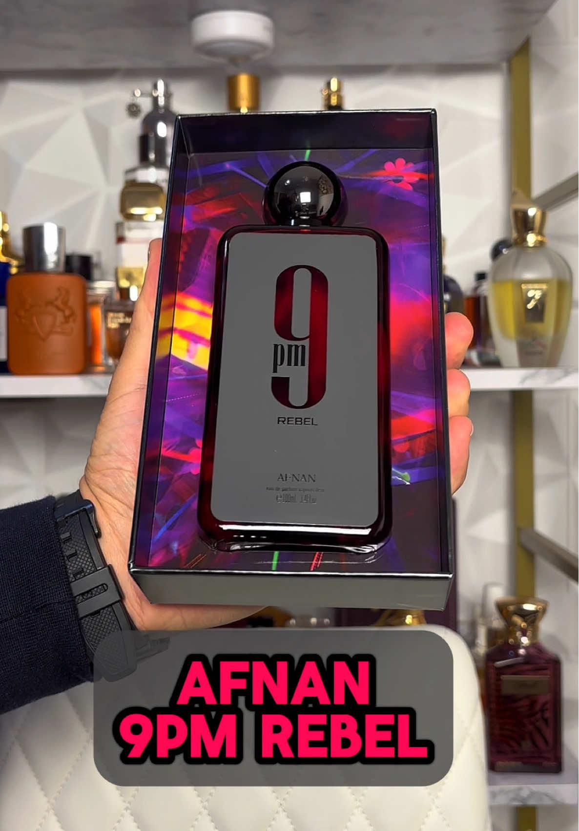 Afnan 9pm rebel reveiw and unboxing #fragrancetiktok #fypシ゚ #scentedhj #viral #afnan #fragrance #perfumeformen #arabianperfume #fragrancetok #CapCut 