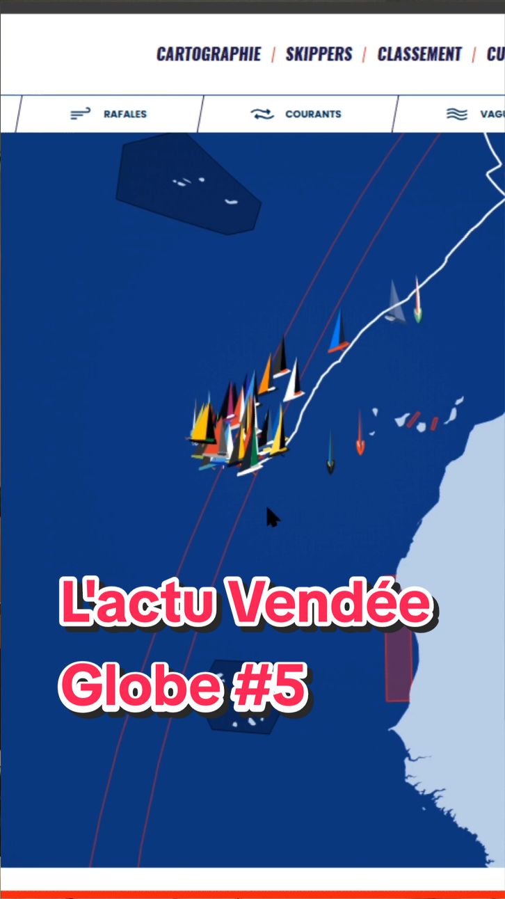 L'actu Vendée Globe du 15 novembre 2024 #vendeeglobe