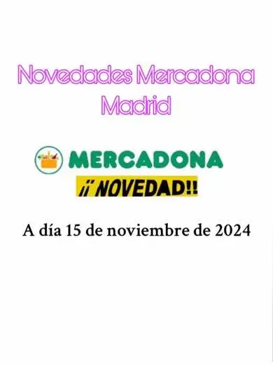 Novedades de mercadona de Noviembre. #novedadesdemercadona #novedades #hacendado #mercadonanovedad #productosnuevosmercadona #compramercadonaviral #compraenmercadona #compranavidad #deluxe #trufa #turron #glutenfree #pistachio #marisco #comidanavideña #cenanavidad #2024 #compracarrefour #turronescarrefour #carrefour #carrefournavidad #navidadcomida #dulcesnavideños #navidadcarrefour #turronesnuevos #christmasfood #merrychristmas #aldinavidad #turronesaldi #compraaldi #navidadencarrefour #novedadesaldi #unboxingaldi #compramensualaldi #comprasemanalaldi #turronesaldi #novedadeslidl #ofertaslidl #lidlplus #dulcesnavideños #navidad2024 #unboxingcompra #compralidl #subidaprecios #novedad #novedadenmercadona #turrones #turroneslidl #novedadeslidl #compralidl #lidldeluxe #comprabarata #comprasemanalmercadona #compramensualmercadona #novedadesnavidad #roscondereyes #monogotascoco #coloniasmercadona #quesoviejotostado #favoritosmercadona #quesocottage #tortillamercadona  #novedadeshacendado #novedades #mercadonanovedades #hacendado #novedadesdemercadona #mercadona #novedadesmercadona #salsabaconmercadona #galletasmercadona #lotus #lotusmercadona  #productosretirados #compramercadona #productosretiradosmercadona #retirados #retiradosdemercadona #mercadonaretirados  #inflación #subidadeprecios #caro #precioscaros #compracara #ivaalimentos #subidaiva #precios2024 #preciosantes #comparativaprecios #baratovscaro  #deliplus #novedad #novedadesdemercadona #productosmercadona #micompramercadona #unboxingmercadona #chocolatemercadona #novedades #novedadesoctubre #novedades2024 #novedadessupermercado #novedadesmercadona #mercadona #lidl #consum #dia #aldi #navidad2024 #turrones2024 #turronesmercadona #turronesaldi #comprasemanal #unboxingcompramercadona #retiradosmercadona #productosretirados #probandoturrones #novedadesturrones #turronlotus #turronbanoffee #lotus#mercadonalotus #compramercadona #hacendado #micompra #dulcesnavideños #probandodulces #comidamercadona #novedadlidl #novedadcarrefour  #novedadeslidl #compralidl #compracarrefour  #chequeahorro #ofertaslidl #ofertascarrefour #navidadlidl #turronescarrefour #turroneslidl #adviento #adviento2024 #calendariodeadviento #calendariosdeadviento #navidad2024 #carrefour #carrefourcompra  #micompracarrefour #compradecarrefour #turronpistacho #turronsinazucar #turronesnuevos #cremapistacho #novedadessupermercado #mercadonaproductos #mercadonaespaña 