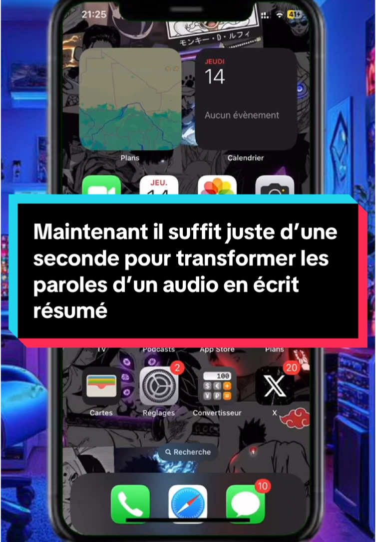 L’unique application spécialiste en audio en texte résumé et traduction. #inteligenceartificielle #audio collab avec #reccloud #transforme_audio_en_texte_résumé_sur_l’application 