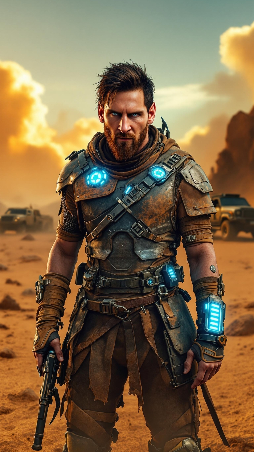 MESSI VS RONALDO MAD MAX MODE  #Messi #ميسي #Ronaldo #رونالدو #LionelMessi #كريستيانو_رونالدو #CristianoRonaldo #أساطير_كرة_القدم #AIVideos #فيديو_بالذكاء_الاصطناعي #AIArt #فن_الذكاء_الاصطناعي