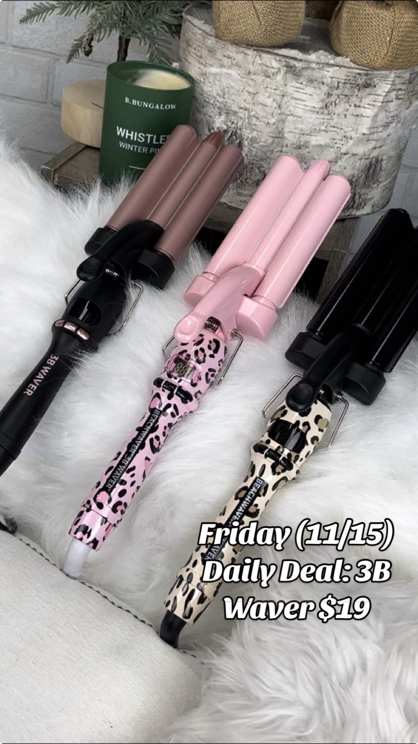 ❤️‍🔥 Early Black Friday Sale ❤️‍🔥 The 3B Waver is now just $19 (originally $99) – today only🤩 Shop now before it sells out!  🎁🏃‍♀️🏃‍♀️🏃‍♀️ #beachwaver #wavyhair #christmasgift #giftideas #holidaysale #blackfridaydeals 