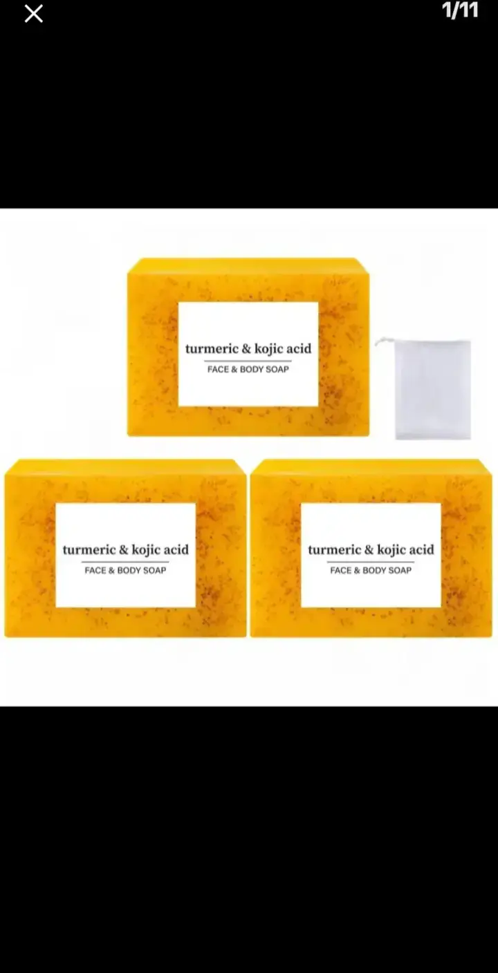 healthy mind beautiful skin # be beautiful with this most have turmeric kojic soap # flawless skincare  # turmeric # kojic # hyaluronic acid.