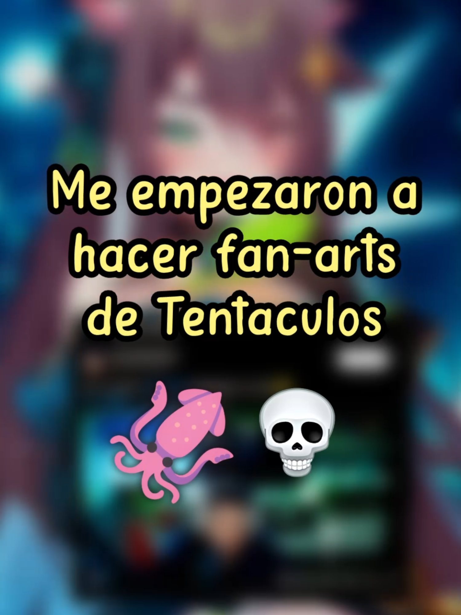 Se desató twitter ayer con los fan-arts 😆😆 #meica #meica05 #vtuber #squidcraftgames #fanart #tentaculos #parati