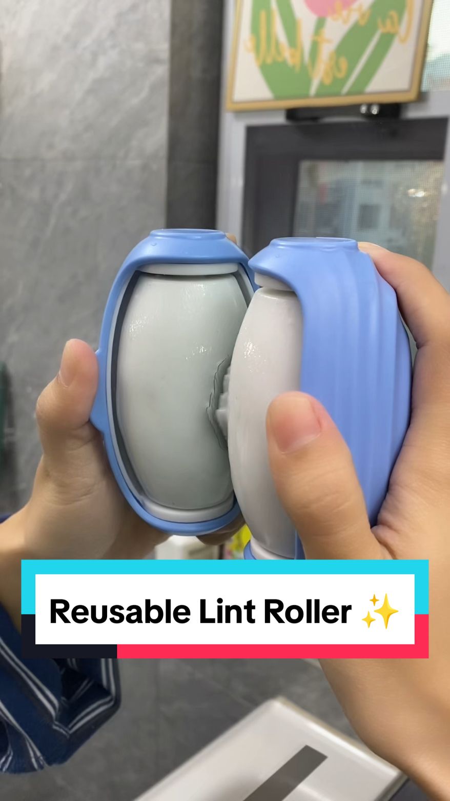 Reusable Lint Roller ✨️  #lintroller #pethairremover #dogproducts 