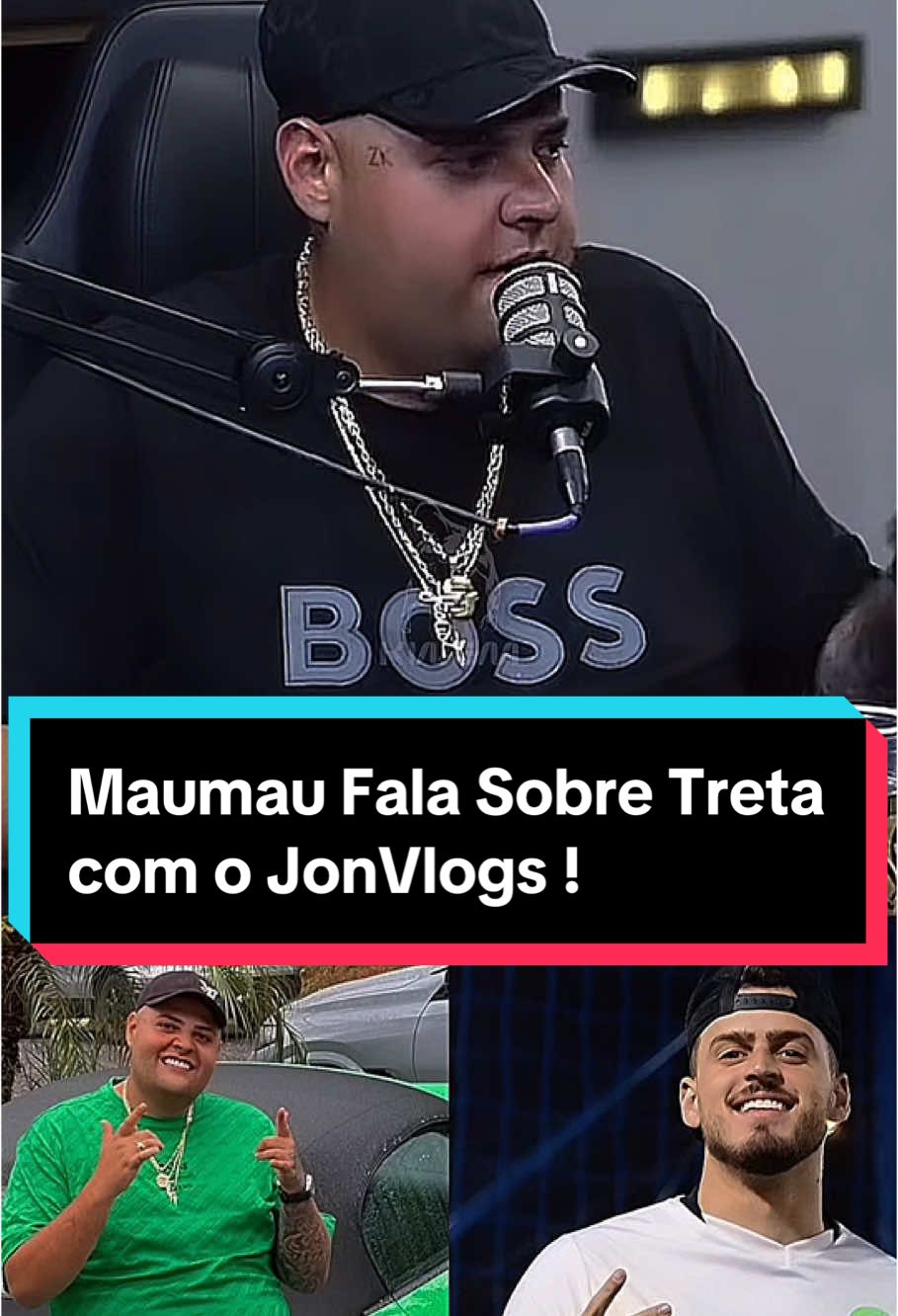 Não sabia dessa… #maumauzk #renatocariani #toguro #jonvlogs #treta #podcasts 