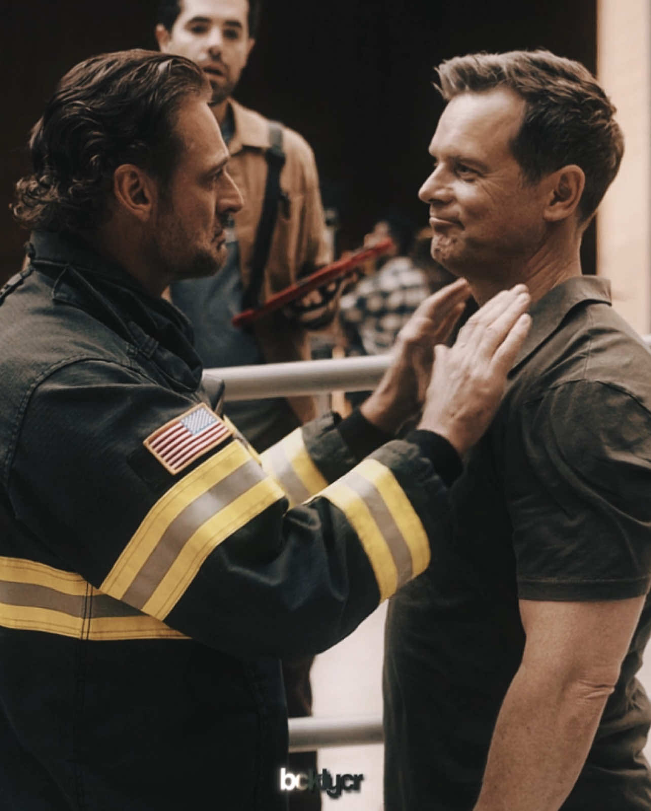 #FIREFILM • this is so stupid but i love them  - #bobbynash #bobby #peterkrause #bradtorrence #brad #callumblue #oldmanyaoi #911onfox #911onabc #911season8 #edit #fyp #foryoupage 