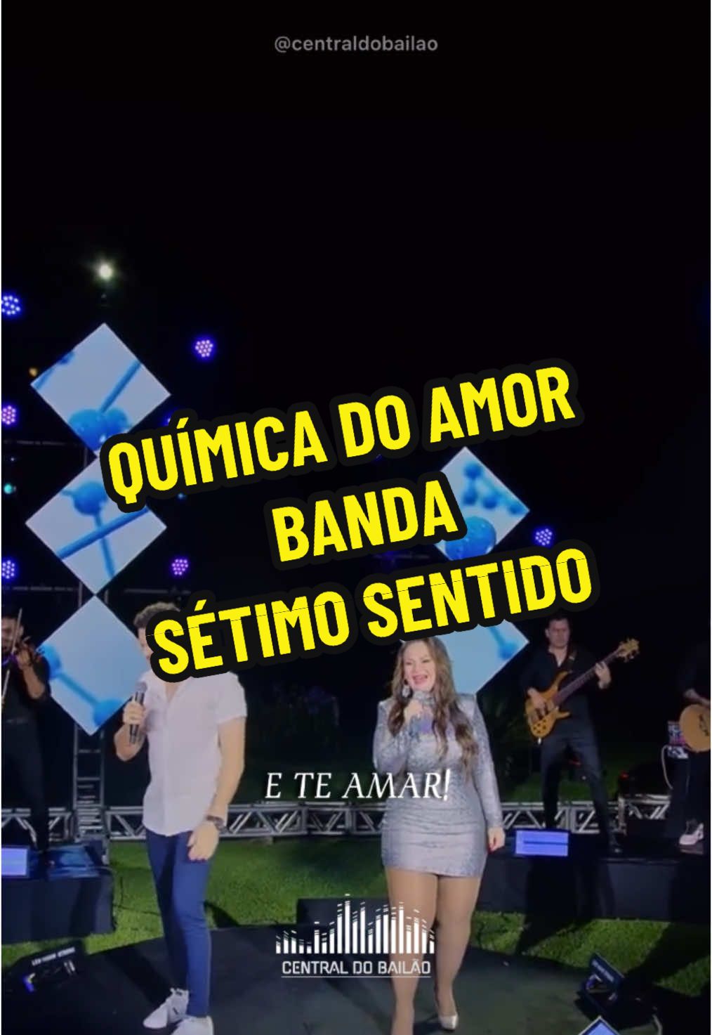QUÍMICA DO AMOR - BANDA SÉTIMO SENTIDO #banda #bandas #sétimosentido #bandinhas #bandinha #bailão #bandasdosul #bandinhasdosul @Banda Sétimo Sentido 