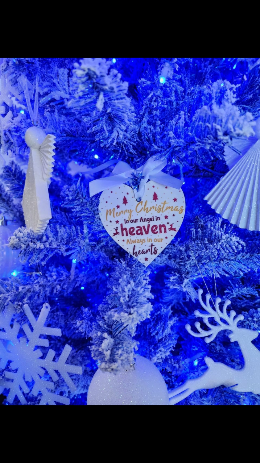 #christmastree#countingdays  #christmasiscoming #ourangel🤍🕊 #alwaysinmyheart❤️ 