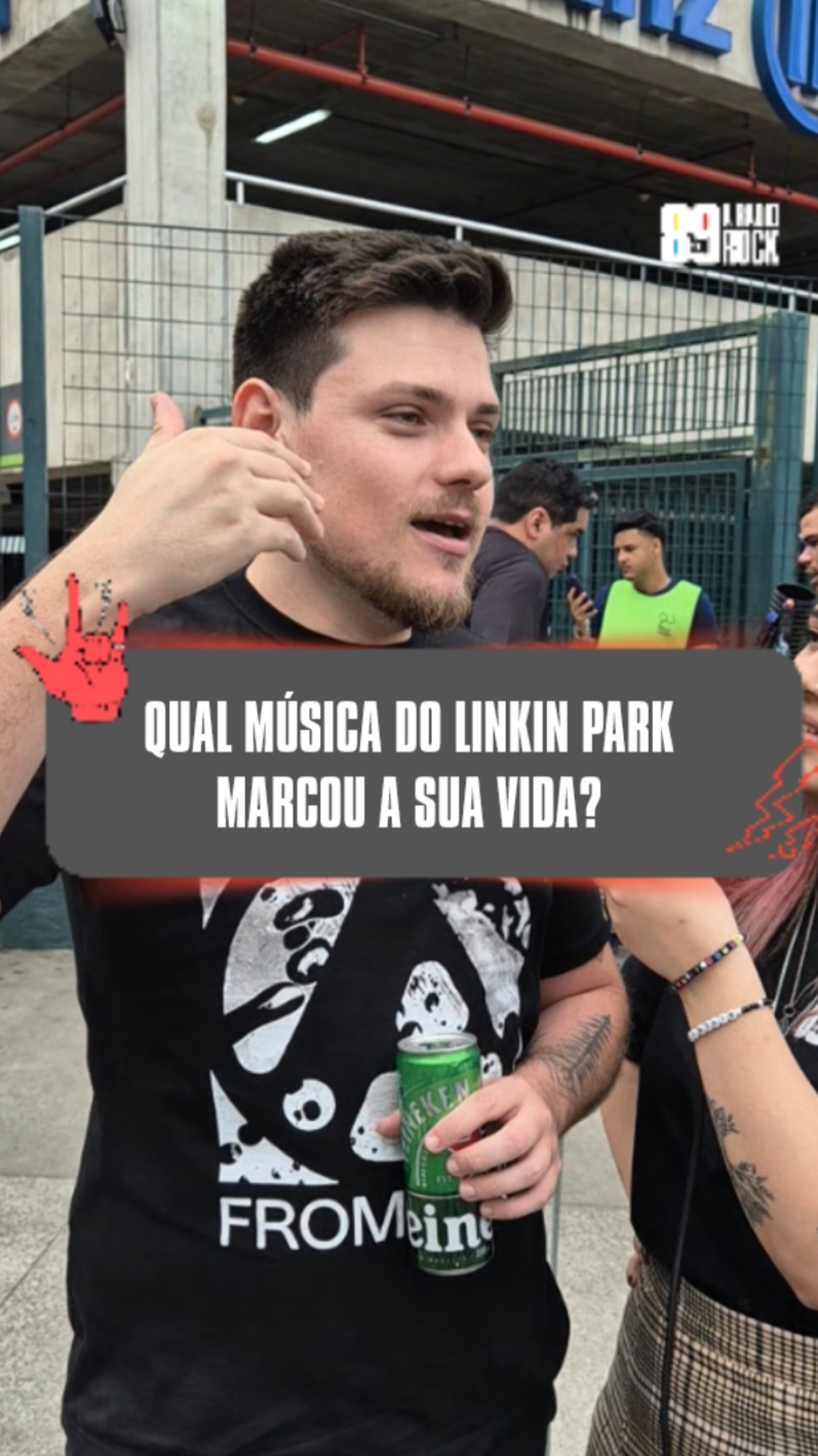 💥QUAL A MÚSICA DO LINKIN PARK MARCOU SUA VIDA E POR QUE?💥 A 89 marca presença no show do Linkin Park no Allianz Parque e queremos saber qual música da banda marcou sua vida? Oficialmente Linkin Park no Brasil, nos dias 15 e 16 de novembro no Allianz Parque! #89fm #89aradiorock #89 #linkinpark #fromzero #LP #allianzparque 