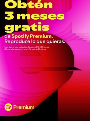 Ya sea en casa o en el trabajo, sube el volumen de tus playlists con Premium.