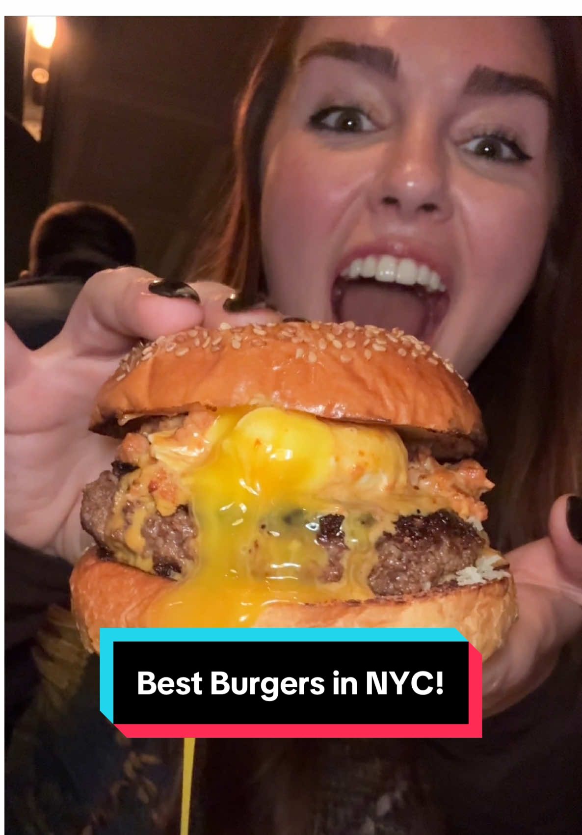 Best burger I’ve had in NYC!! #Foodie#fyp#nycfood#burger 