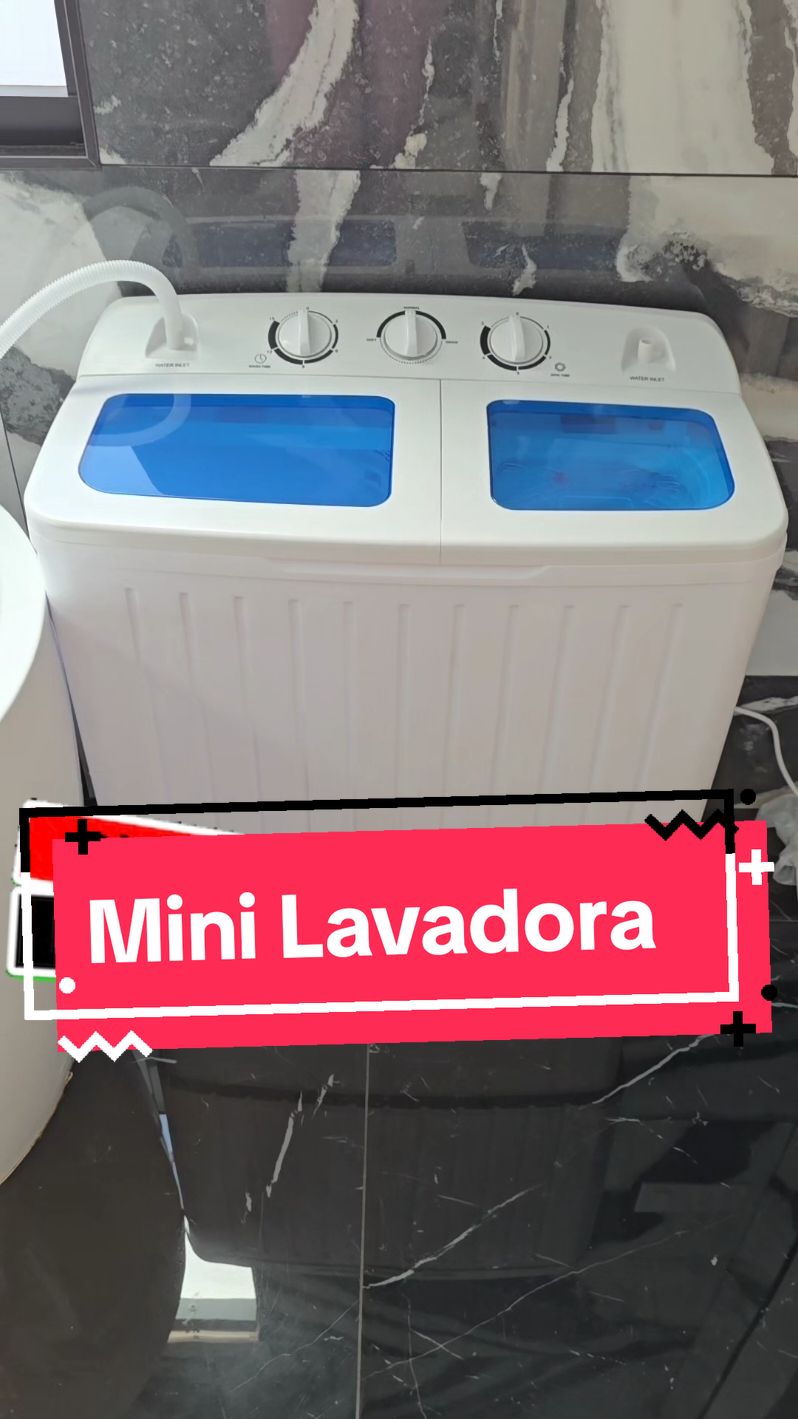 Twin Tub Washer and Dryer  #minilaundry #lavadoraportatil #minilavadora #twinlaundry #TiktokShopBlackFriday #TiktokShopCyverMonday #TiktokShopHolidayaHaul 