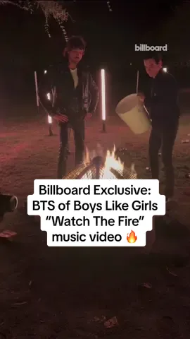 #Billboard Exclusive: Behind-The-Scenes of @Boys Like Girls “Watch The Fire” music video 🔥 #boyslikegirls #watchthefire #dashboardconfessional #musicvideo #bts 
