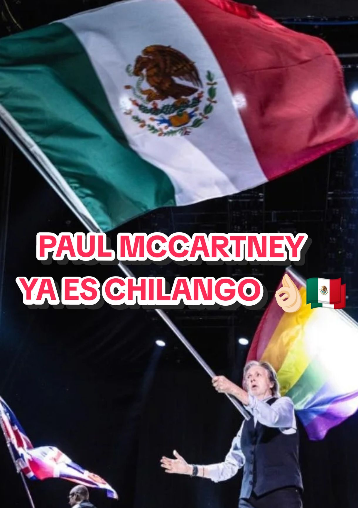 Paul, hermano, ya eres mexicano #paulmccartney #thebeatles #mexico #chilango 