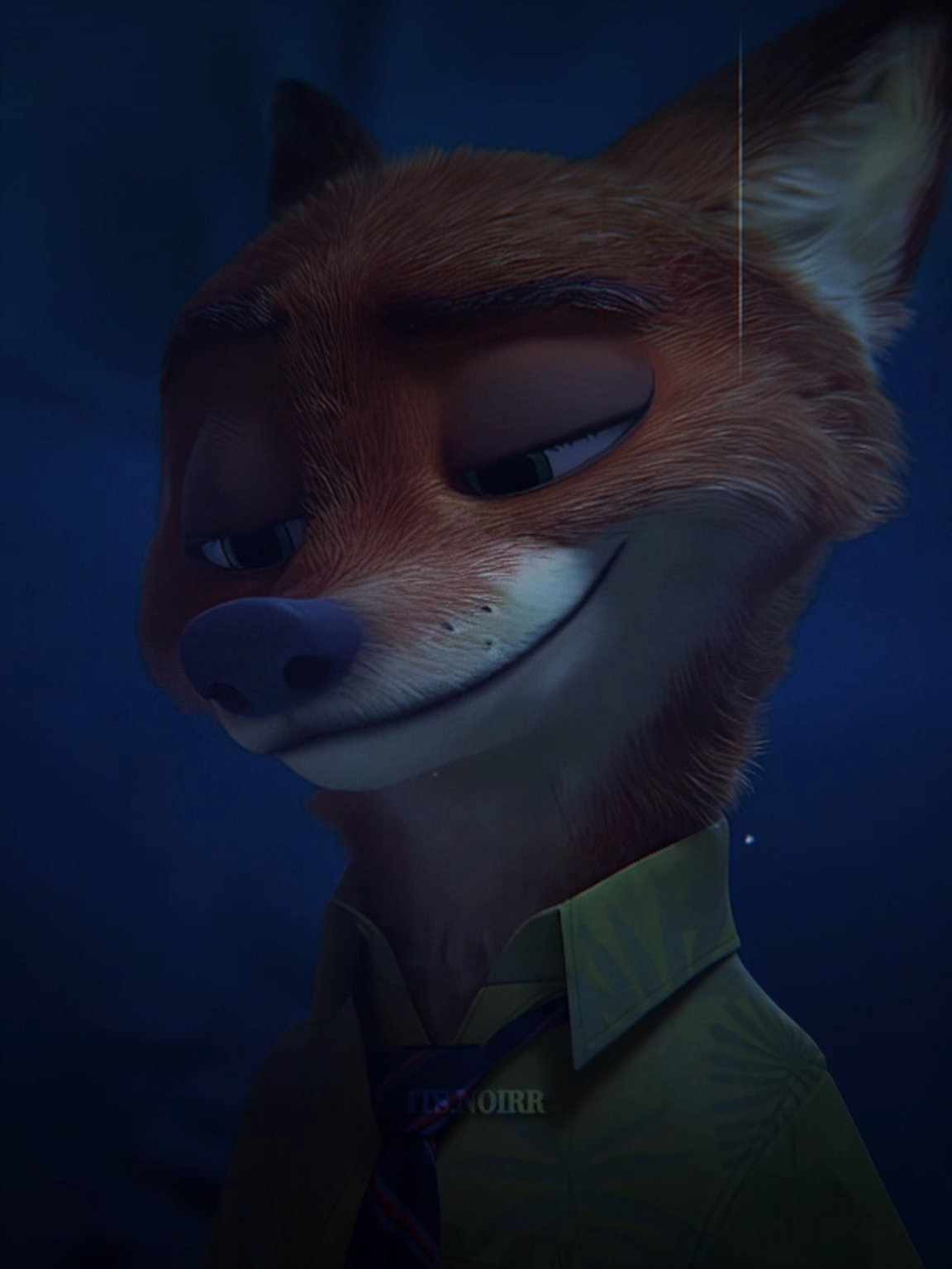 one hundred percent #nickwilde #edit #itsnoirr #nickwildeedit #nickwildezootopia #zootopia #zootopiaedit #zootopia2 #judyhopps